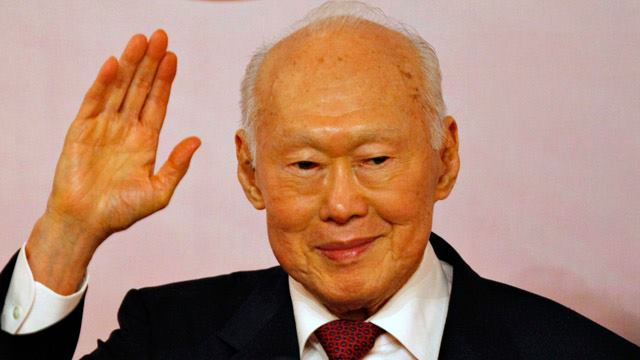 Death of Singapore Leader Lee Kuan Yew on 23 March 2015